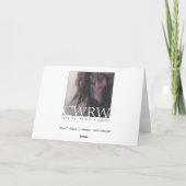 Equus Notecard カード (裏面)