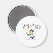 ERナースおもしろいギフト マグネット (正面/裏面)