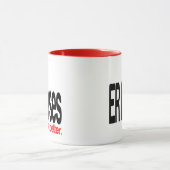 ERナースの方が冗談が良い マグカップ (中央)