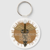 ERナースカドゥセウスキーチェーン キーホルダー (正面)