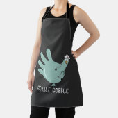 ERナーストルコGOBBLEスクワッドスクワッドERナース感謝祭 エプロン (インサイチュ)