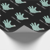 ERナーストルコGOBBLEスクワッドスクワッドERナース感謝祭 ラッピングペーパー (角)