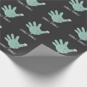 ERナーストルコGOBBLEスクワッドスクワッドERナース感謝祭 ラッピングペーパー (角)