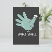 ERナーストルコGOBBLEスクワッドスクワッドERナース感謝祭 招待状 (スタンド正面)