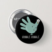 ERナーストルコGOBBLEスクワッドスクワッドERナース感謝祭 缶バッジ (正面&裏面)