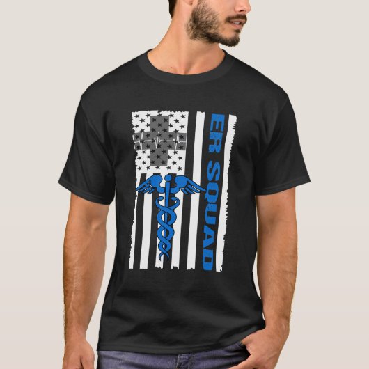 Erナースドクター緊急治療室分隊 Tシャツ (正面)