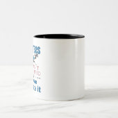 ERナースバカには直せないが、設定は可能 ツートーンマグカップ (中央)