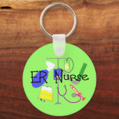 ERナース医療機器デザイン キーホルダー (正面)
