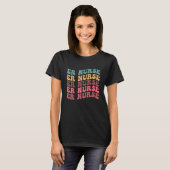 ERナース救急室ナース学校女性介護 Tシャツ (正面フル)