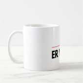 Erナース看護ギフト、EDの緊急ナースギフト コーヒーマグカップ (左)