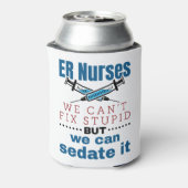 ERナース私たちは愚かさを修正することはできないが、それを確定することができる 缶クーラー (缶裏面)