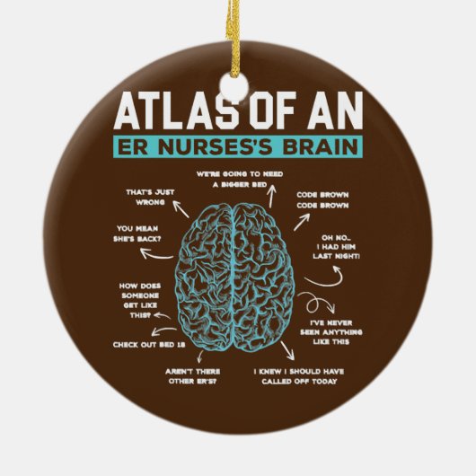 ERナース脳救急救命室ナース セラミックオーナメント (裏面)