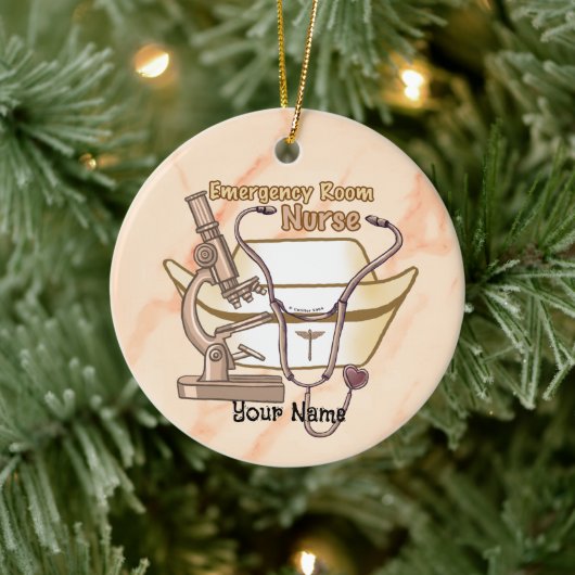 ERナース セラミックオーナメント (ツリー)