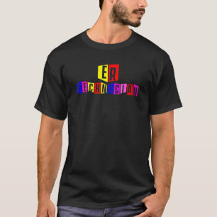 ER技術者が救急室技術を実践2 Tシャツ