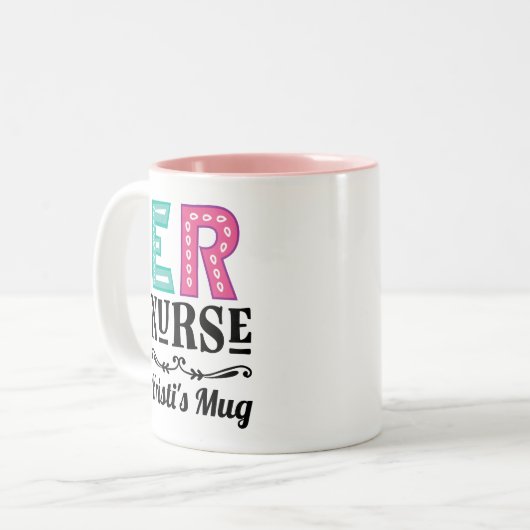 ER救急室ナース ツートーンマグカップ (正面左)