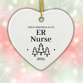 ER看護師 2026年はじめてのクリスマス オーナメント