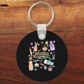 Er Easter Nurse Crew Easter Day Emergency Room Nur キーホルダー (正面)