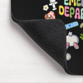 Er Easter Nurse Crew Easter Day Emergency Room Nur マウスパッド (コーナー)