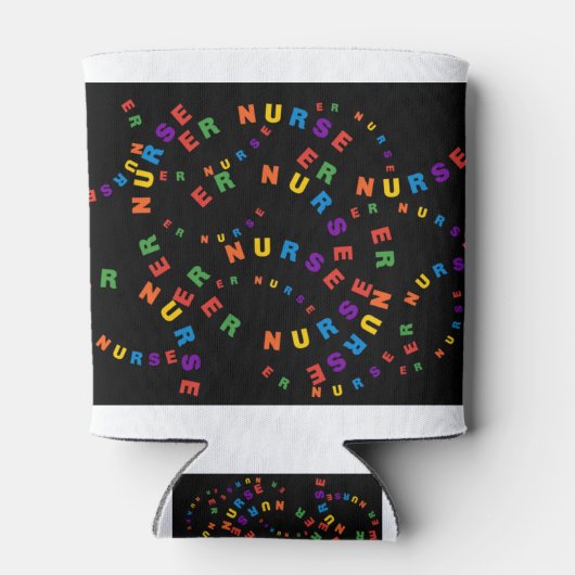 ER Nurse Black 缶クーラー (裏面)