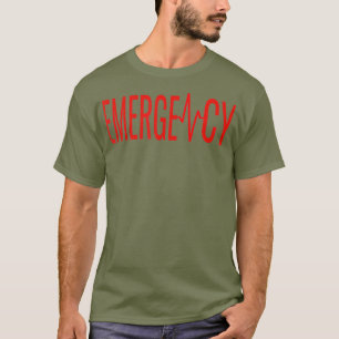 ER Nurse Doctor Emergency Room Hospital For EMT Tシャツ