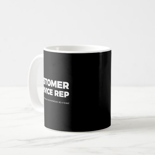 Er Service Rep (solving Problems One Conversation  コーヒーマグカップ (正面左)