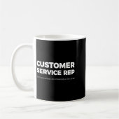 Er Service Rep (solving Problems One Conversation  コーヒーマグカップ (左)