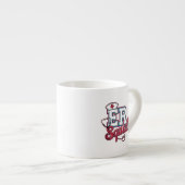 ER Squad, Emergency Room, Nurse Shirt, Doctor Gift エスプレッソカップ (正面右)