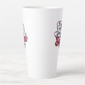 ER Squad, Emergency Room, Nurse Shirt, Doctor Gift カフェラテマグ (正面)