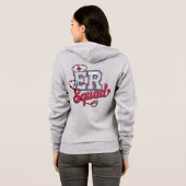 ER Squad Tシャツ - 救急医療チームのウェア (裏面フル)