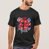 Er Tech Emergency Room Technician Emergency Tech Tシャツ (正面)
