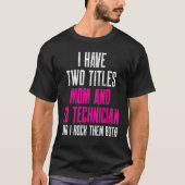 Er Technician Emergency Room Tech 25 Tシャツ (正面)