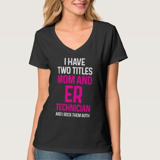 Er Technician Emergency Room Tech 35 Tシャツ (正面)
