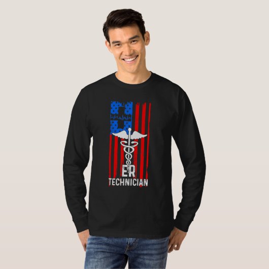 Er Technician Emergency Room Tech 37 Tシャツ (正面フル)