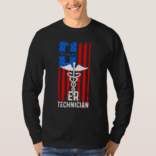 Er Technician Emergency Room Tech 37 Tシャツ (正面)
