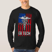 Er Technician Emergency Room Tech 4 Tシャツ (正面)