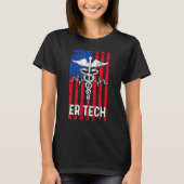Er Technician Emergency Room Tech 4 Tシャツ (正面)