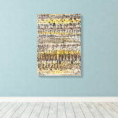 ERAの冷却(ホットゾーンガーデン) |ポール・クレー | キャンバスプリント (インサイチュ (ウッドフロア))