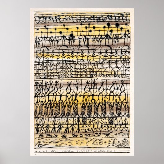 ERAの冷却（ホットゾーンガーデン） |ポール・クレー | ポスター (正面)