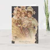 Eraビクトリアン Christmas Carolersカード シーズンカード (正面)