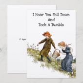 Era Jack & ビクトリアン Jill by Kate Greenaway (正面/裏面)