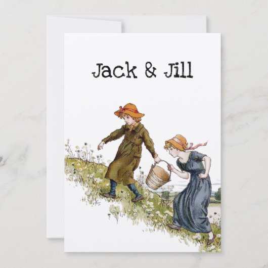 Era Jack & ビクトリアン Jill by Kate Greenaway (正面)