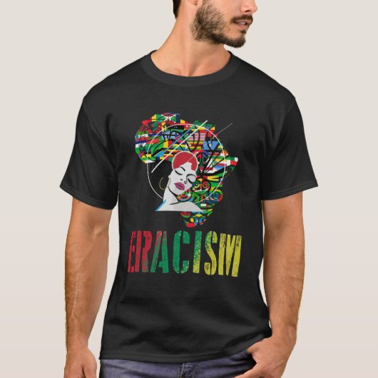 Eracism抗議Tシャツ Tシャツ (正面)