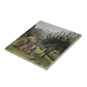 Eragny |の明るい午前中りんごの木 タイル (側面)