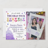 Eras Birthday Partyフォト招待状 招待状 (正面)