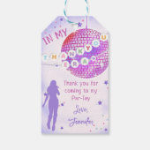 Eras Birthday Party Friendship Braceletありがとう ギフトタグ (裏面)