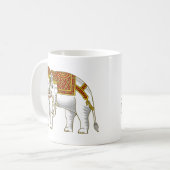 Erawanのタイの不要品 コーヒーマグカップ (正面左)