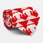 Erawan 3は象のラオス語/ラオスの旗の先頭に立ちました ネクタイ (ロール)