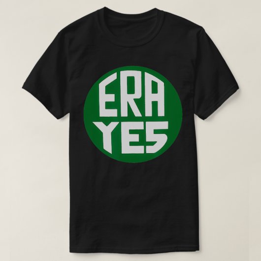 ERAYESEqual Rights修正ヴィンテージピンFeminis Tシャツ (デザイン正面)