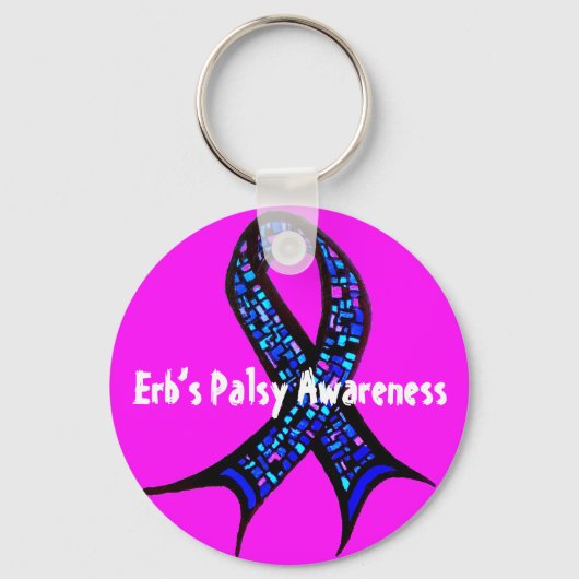 Erb’s Palsy Awareness Key Ring キーホルダー (正面)