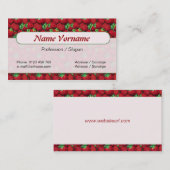 Erdbeere 名刺 (正面/裏面)